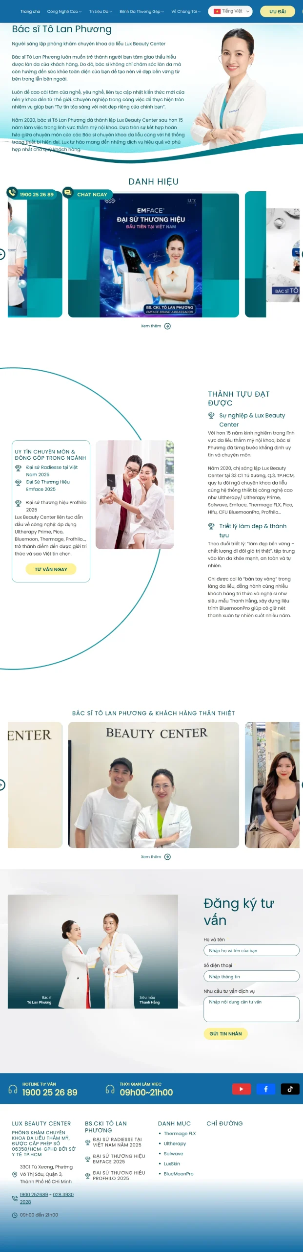 THIẾT KẾ WEBSITE – MẮT KÍNH VIỆT ĐỨC