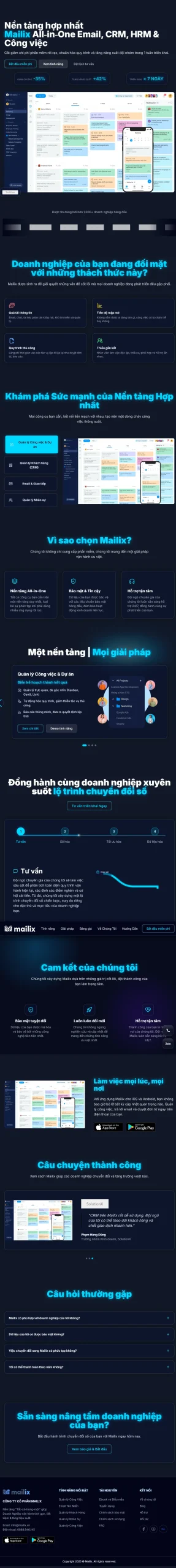 THIẾT KẾ WEBSITE – MẮT KÍNH VIỆT ĐỨC