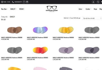 THIẾT KẾ WEBSITE – MẮT KÍNH VIỆT ĐỨC