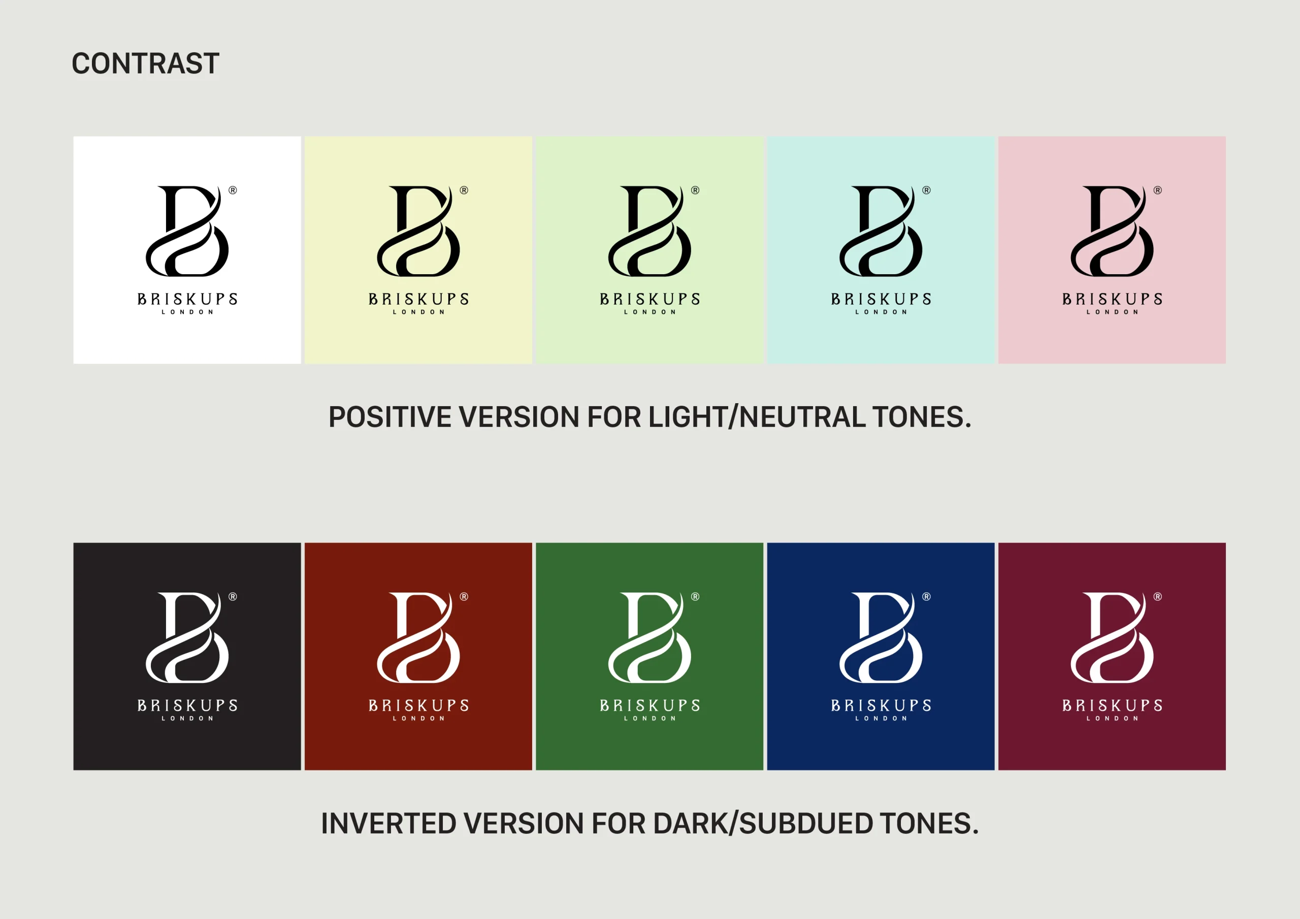 THIẾT KẾ LOGO – BRISKUPS – THƯƠNG HIỆU BÌNH GIỮ NHIỆT TỪ ANH QUỐC (SINCE 2024)