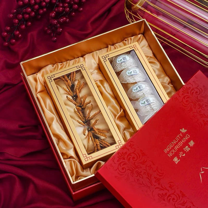 Hộp quà Tết sức khỏe yến sào đông trùng hạ thảo