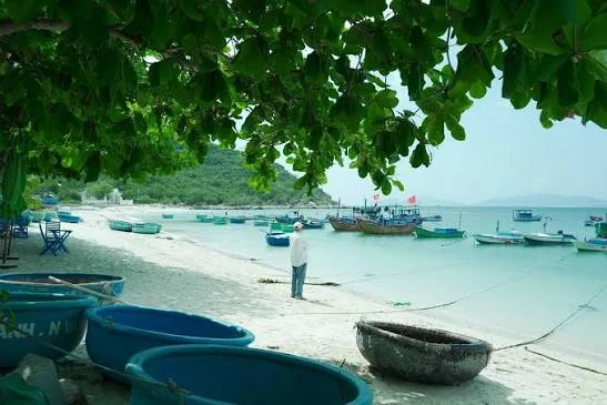 Làng chài Ninh Vân bán đảo Hòn Hèo