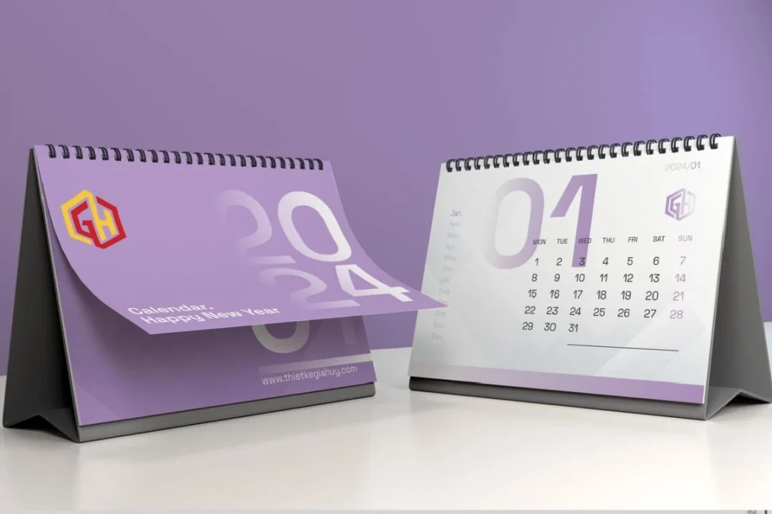 Top 10 Mẫu Lịch Tết Doanh Nghiệp Đẹp 2027