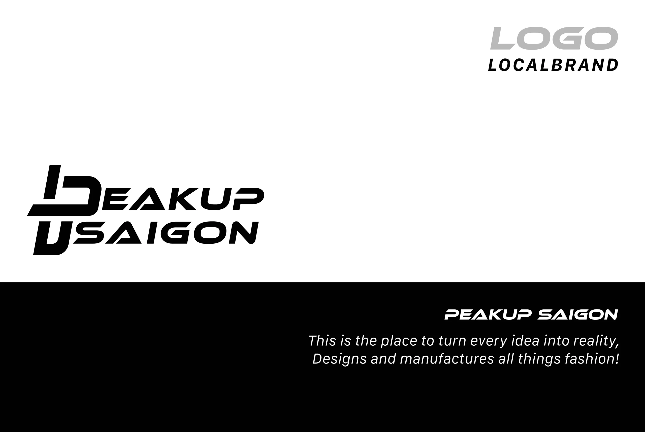 THIẾT KẾ LOGO – PEAKUP SAIGON