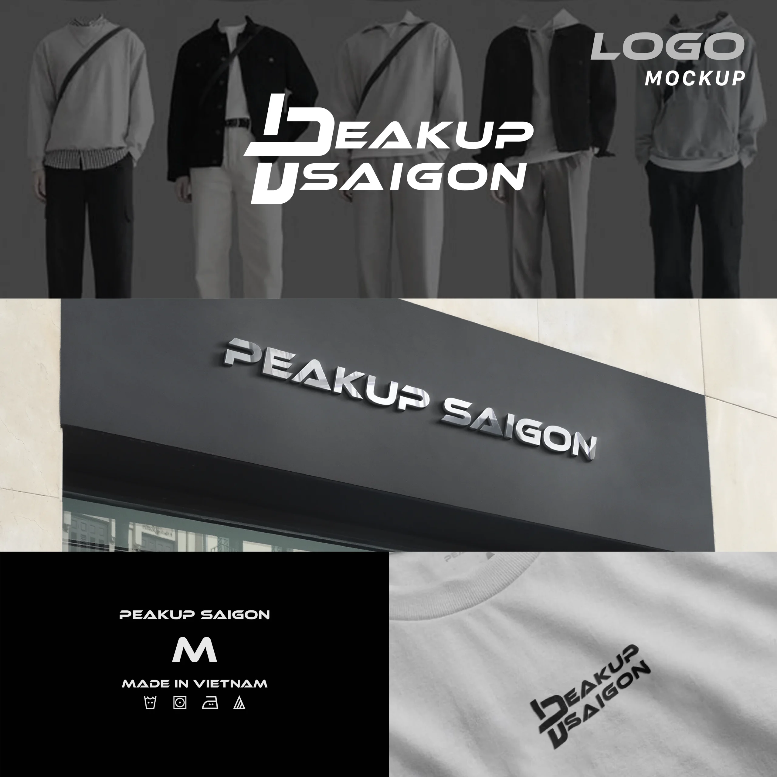 THIẾT KẾ LOGO – PEAKUP SAIGON